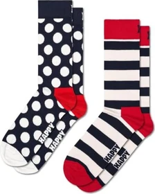 Happy Socks Classic Big Dot Socken, 2 Paare