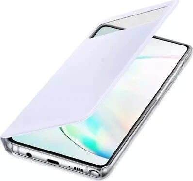 Samsung S-View Wallet Cover für Galaxy Note 10 Lite weiß