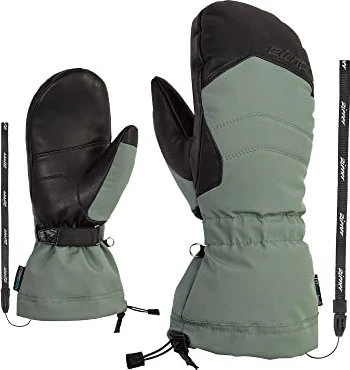 Ziener Kilati AS AW Mitten Skihandschuhe green mud (Damen)