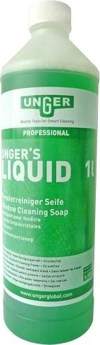 Unger FR100 Unger's Liquid Fensterreinigungsseife Konzentrat, 1l