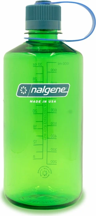 Nalgene Narrow Mouth Sustain Trinkflasche 1l parrot green