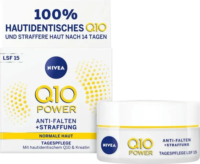 Nivea Q10 Power Anti-Falten + Straffung Tagescreme LSF15, 50ml