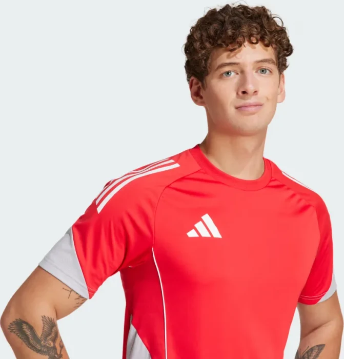 adidas Tiro 25 Competition Funktionsshirt kurzarm pure ruby/team grey four (Herren)