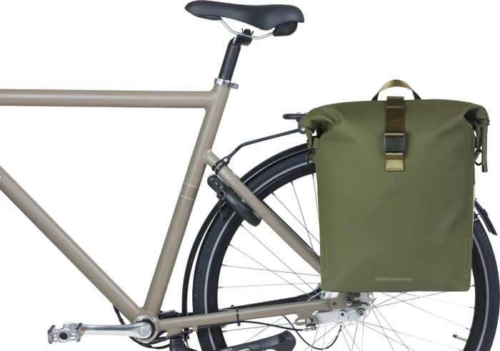 Basil SoHo MIK Studs Gepäcktasche grün
