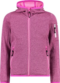 CMP Knit-Tech Fleece Jacke festival/bubblegum (Junior)