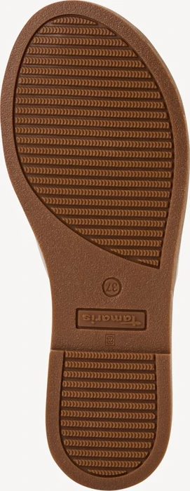 Tamaris Lederpantolette metallic (Damen)