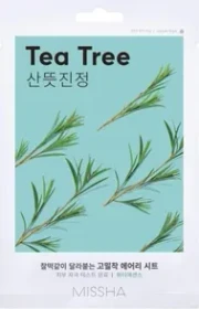 Missha Airy Fit Tea Tree Tuch Maske, 1 Stück