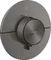 Hansgrohe Axor ShowerSelect ID rund Thermostat für 1 Verbraucher brushed black chrome Vorschaubild