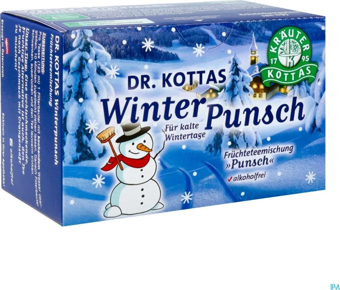 Dr. Kottas Winter Punsch Tee Beutel, 20 Stück