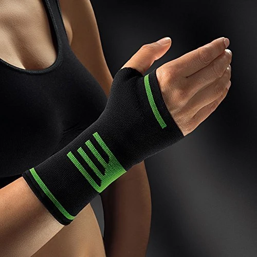 Bort Medical ActiveColor Sport Daumen-Hand-Bandage Größe S schwarz/grün, 1 Stück