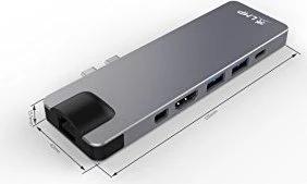 LMP USB-C 3.0 Compact Dock, schwarz, Port-Replikator