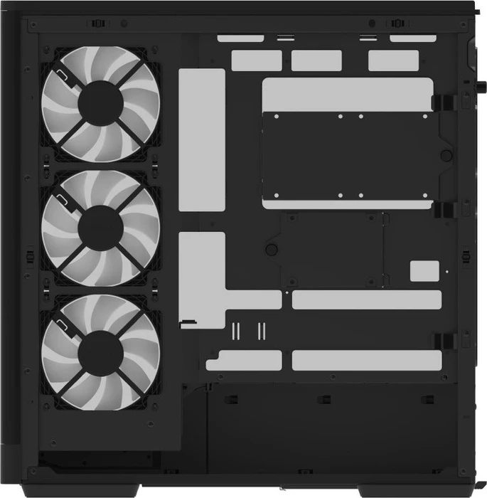 AeroCool P500A Black, Glasfenster
