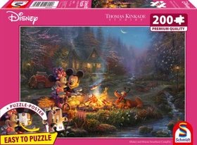 Schmidt Spiele Mickey and Minnie Sweetheart Campfire
