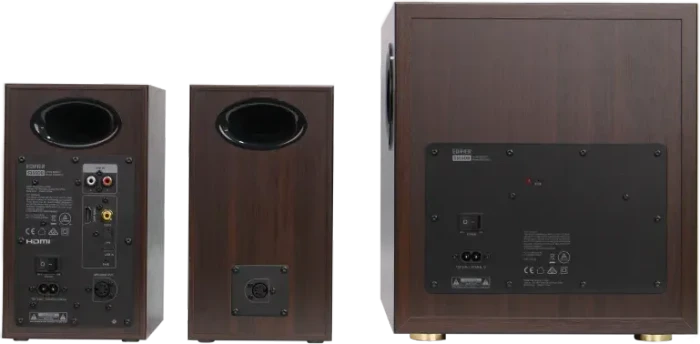 Edifier S355DB walnuss – Bild 3 von 6