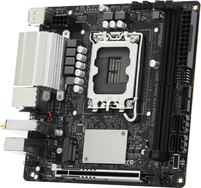 ASRock B760M-ITX Gen5 WiFi (Intel 1700)