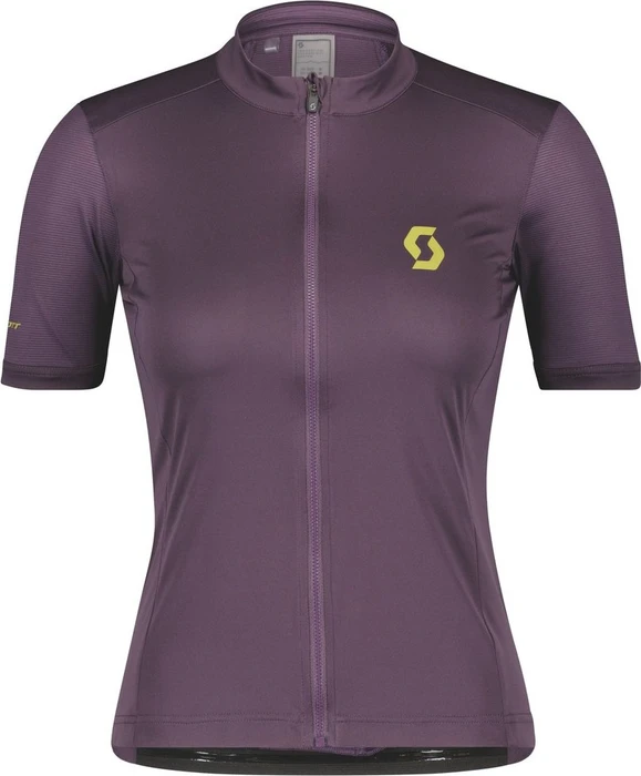 Scott Endurance 10 Trikot kurzarm dark purple/mud green (Damen)