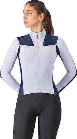 Castelli Sfida 3 Trikot langarm silver gray (Damen)