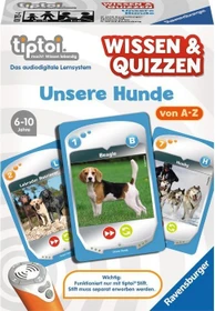 Ravensburger tiptoi Spiel: Wissen & Quizzen: Unsere Hunde
