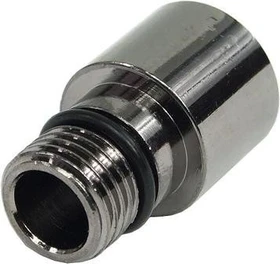 Aquatuning Auslass Adapter für Eheim 1048 G1/4", schwarz vernickelt