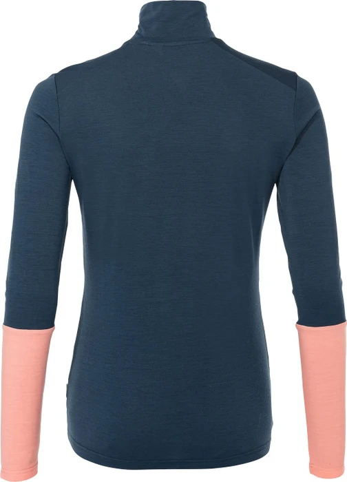 Vaude Monviso Merino Pullover Funktionsshirt langarm dark sea (Damen)