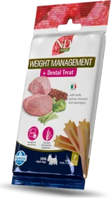 Farmina N&D Quinoa, Dental Treat Weight Management Mini, 60g