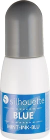 Silhouette Tinte Mint blau