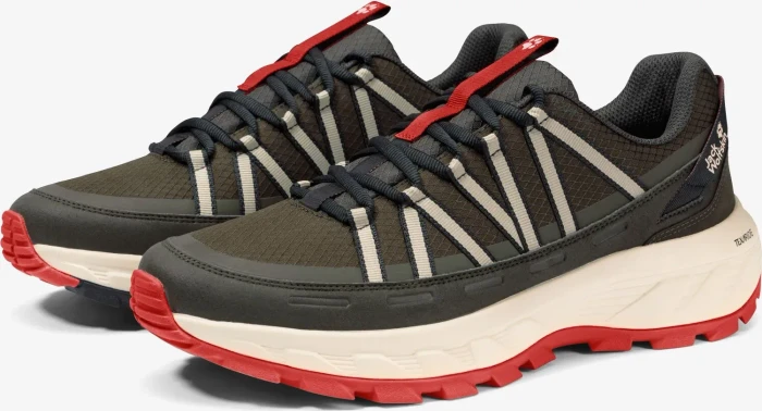 Jack Wolfskin Wild Hike Texapore Low obsidian moss (Herren)
