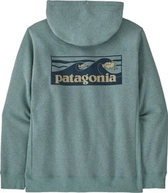 Patagonia Boardshort Logo Uprisal Hoodie blue sage