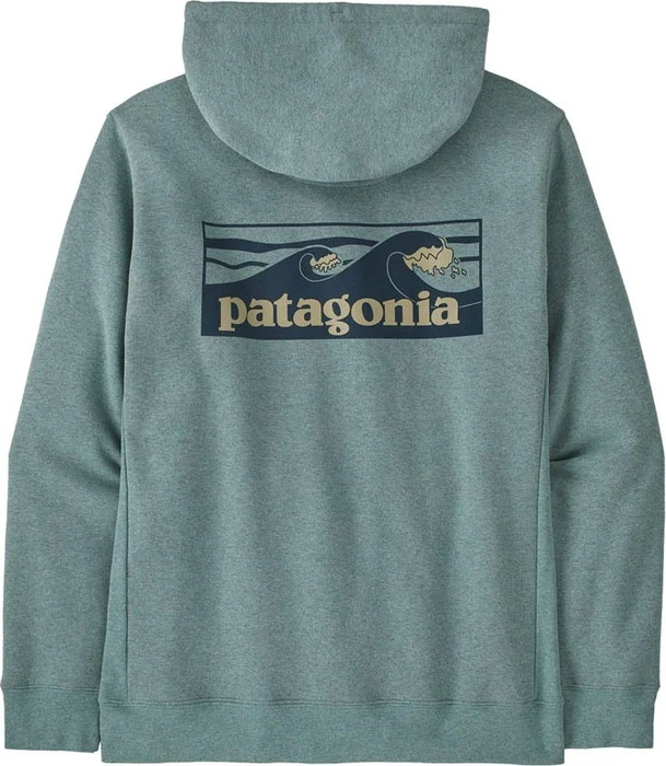 Patagonia Boardshort Logo Uprisal Hoodie blue sage
