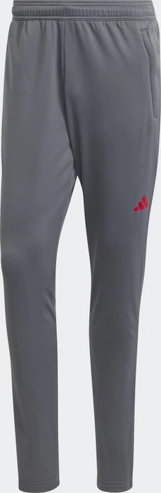 adidas Train Essentials Seasonal Woven Trainingshose lang grey five/better scarlet (Herren)