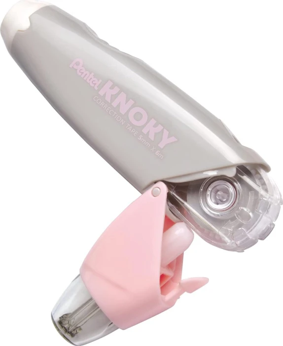 Pentel KNOKY 5mmx0m Korrekturroller grau, Blister