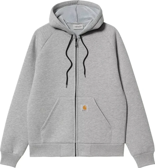 Carhartt Car-Lux Hooded Jacket Hoodie grey heather/grey (Herren)