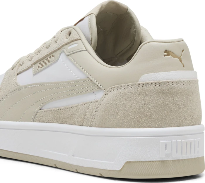 Puma Court Classic Street Suede puma white/desert dust/puma gold