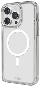 SBS Mobile Light Mag Case für Apple iPhone 15 Pro transparent
