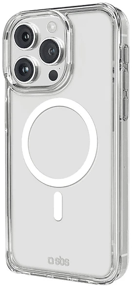 SBS Mobile Light Mag Case für Apple iPhone 15 Pro transparent