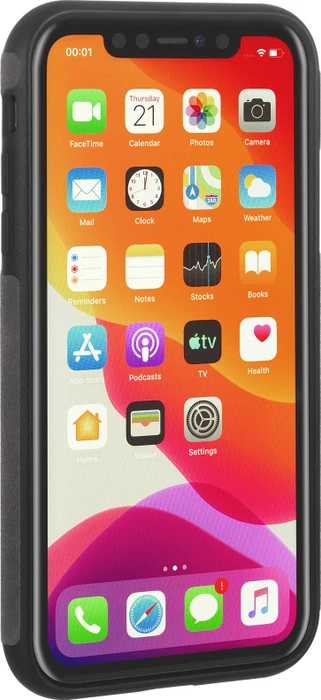 Stilgut Alcantara Cover für Apple iPhone 11 Pro grau