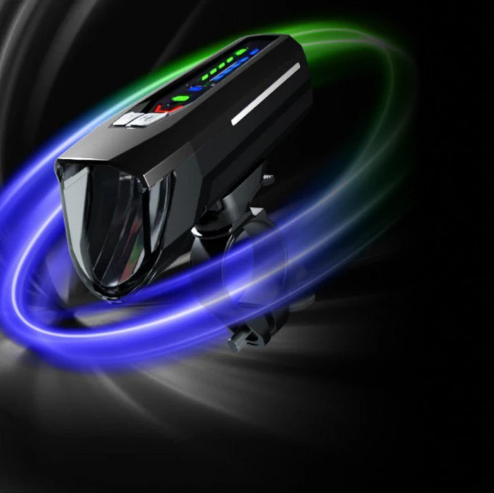 Fischer LED-Akku 180 Lux Frontlicht schwarz