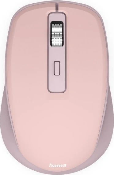 Hama WM-450 Silent Wireless Multi-Device Mouse rosa/pink, USB/Bluetooth