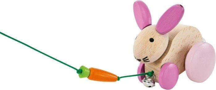 Schmidt Spiele Selecta Hanna Hoppel Nachzieh Hase