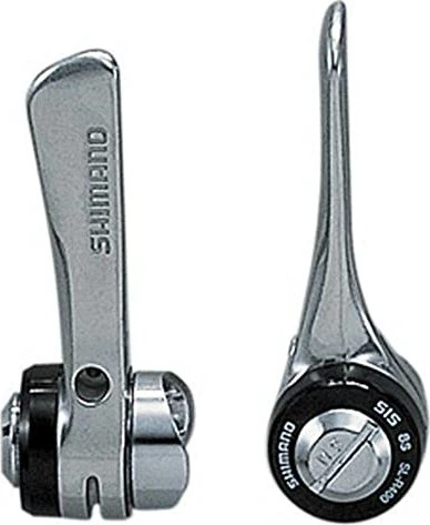 Shimano 8-fach Unterrohr-Schalthebel silber