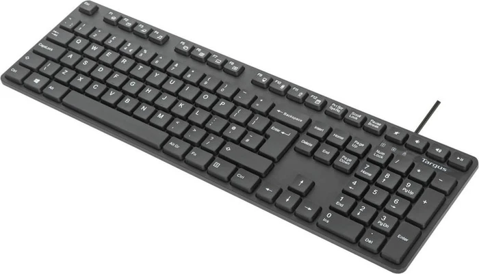 Targus Full sized Wired Keyboard and Mouse Combo, schwarz, USB, ES (AKM622ES) – Bild 4 von 12