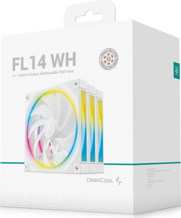 DeepCool FL14 WH, weiß, 140mm, 3er-Pack