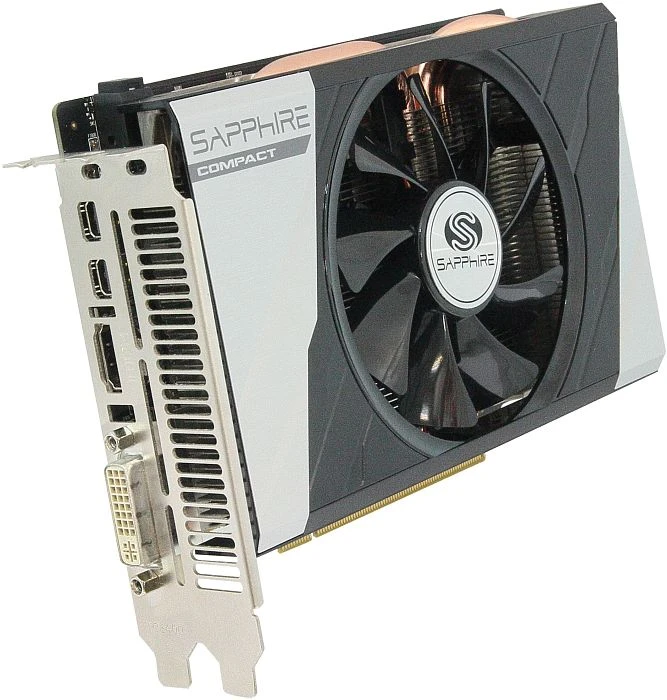 Sapphire Radeon R9 285 ITX Compact OC, 2GB GDDR5, DVI, HDMI, 2x mDP, lite retail