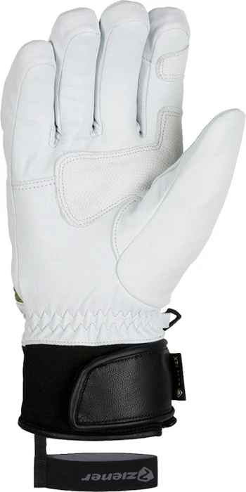 Ziener Guard-Z GTX + Gore Grip PR Skihandschuhe white/deep olive