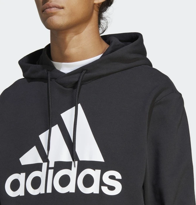 adidas Essentials French Terry Big Logo Hoodie schwarz (Herren)