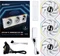 Lian Li Uni Fan TL LCD Wireless 120 RGB, weiß, LED-Steuerung, 120mm, 3er-Pack Vorschaubild