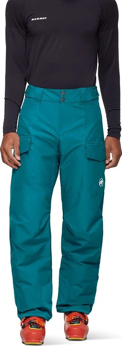 Mammut Fall Line HS Thermo Skihose lang deep teal (Herren)