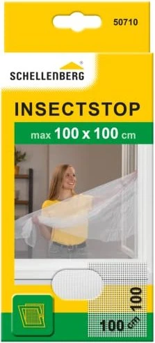 Schellenberg Insect Stop Fliegengitter 100x100cm weiß