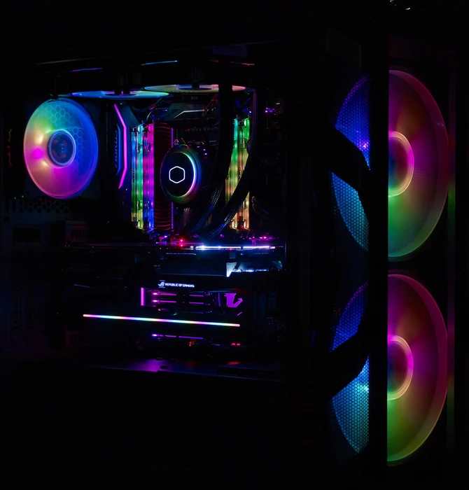 Cooler Master ELV8, RGB, schwarz, Grafikkarten-Halterung 1-fach