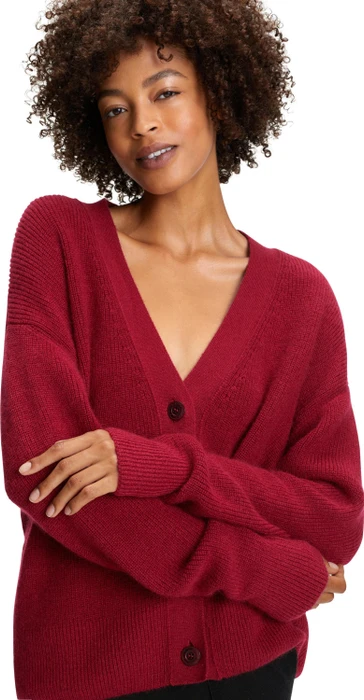 Falke Basic Apparel Cardigan Strickjacke burgundy (Damen)